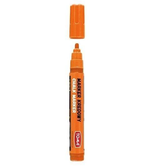 Marker kredowy 4,45 mm pomarańczowy TOMA, TOMA