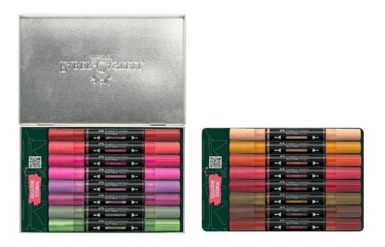 Markery akrylowe Multimark 16 kol FABER CASTELL