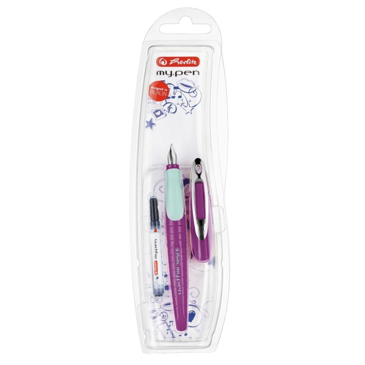 Pióro wieczne My.pen M Róż/mięta, HERLITZ