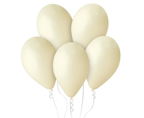 Balony pastel kość słowniowa 33cm 50szt