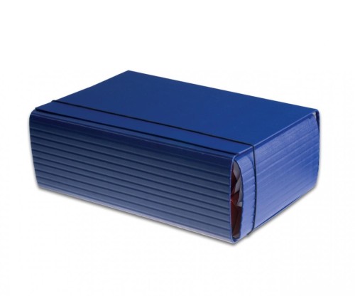 Teczka łamana A4/12cm na gumkę Eco granat PENMATE