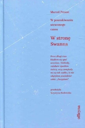 W stronę Swanna, Marcel Proust