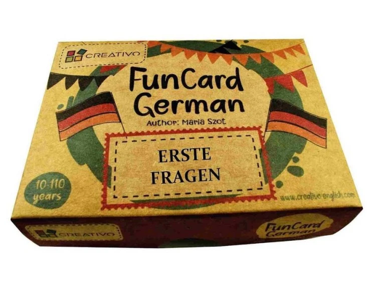 Fun Card German Erste Fragen CREATIVO, Creativo