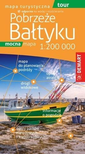 Pobrzeże Bałtyku PLASTIK mapa, Praca zbiorowa