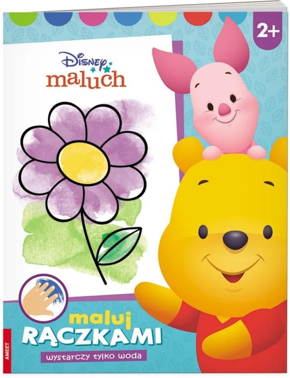 Disney maluch Maluj rączkami, praca zbiorowa