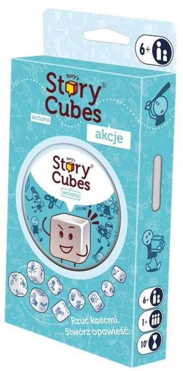 Story Cubes: Akcje (nowa edycja) REBEL, Rebel
