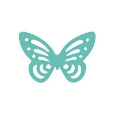 Dziurkacz ozdobny ażurowy 3,7cm motyl, Dalprint