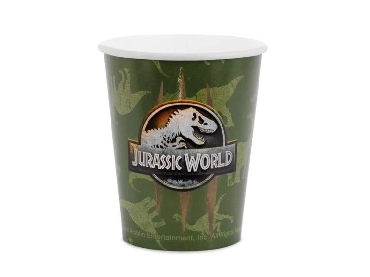 Kubeczki Jurassic World 250ml 6szt