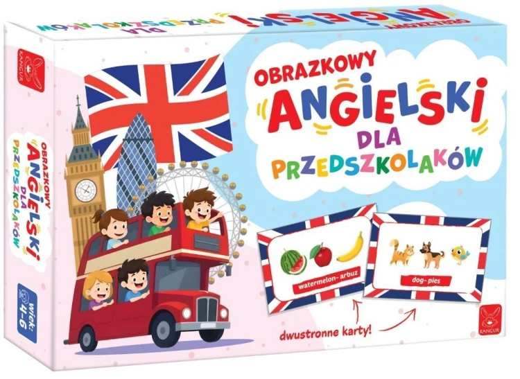 Obrazkowy Angielski dla przedszkolaków, Kangur