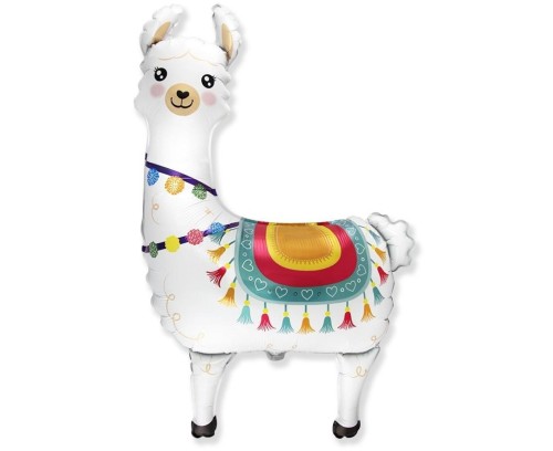 Balon foliowy 61cm Lama