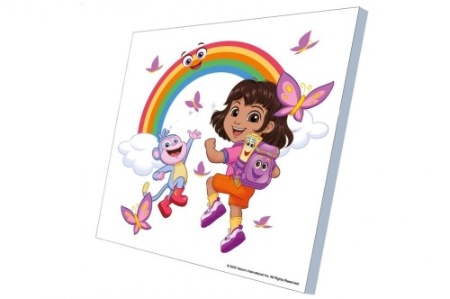 Malowanie po numerach 30x30cm Dora, Qbee