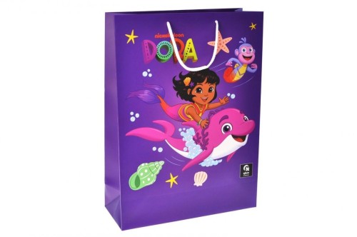 Torba papierowa L Dora Podróżniczka, Qbee