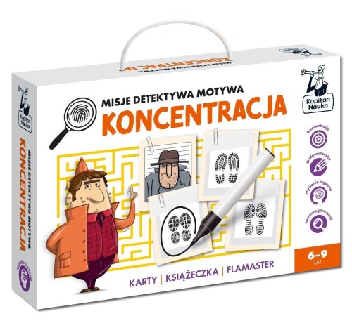 Misje detektywa Motywa. Koncentracja. Kapitan...