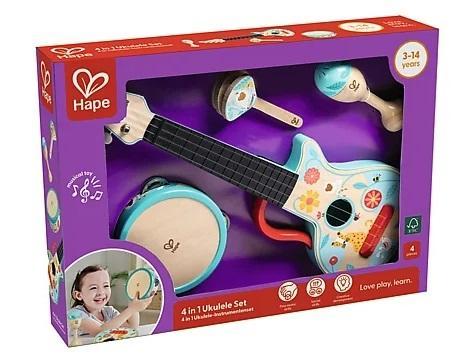 Zestaw muzyczny 4w1 HAPE, Hape