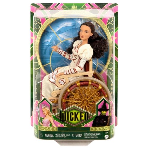 Wicked Lalka modowa Nessarose na wózku inwalidzkim