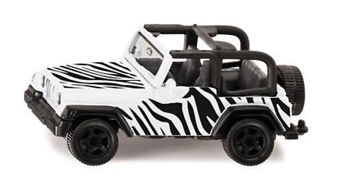 Siku Grey - Jeep Wrangler Safari S1546, Siku