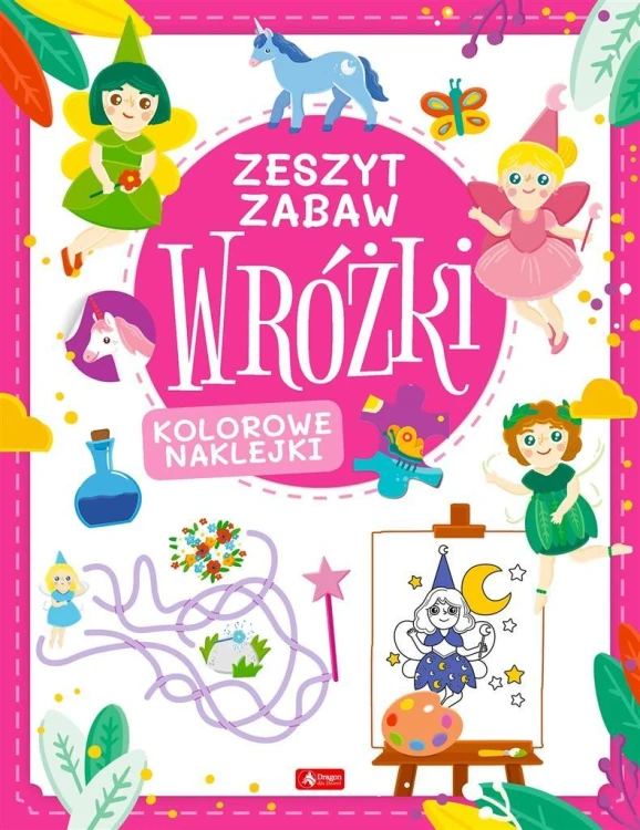 Wróżki. Zeszyt zabaw, Justyna Tkocz