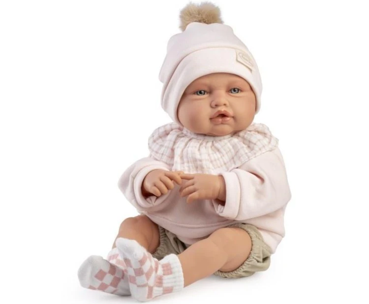 Lalka hiszpańska Babydoo elastyczny tułów 50cm