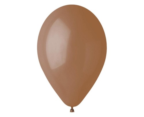 Balony Gemar pastel kawowe 100szt