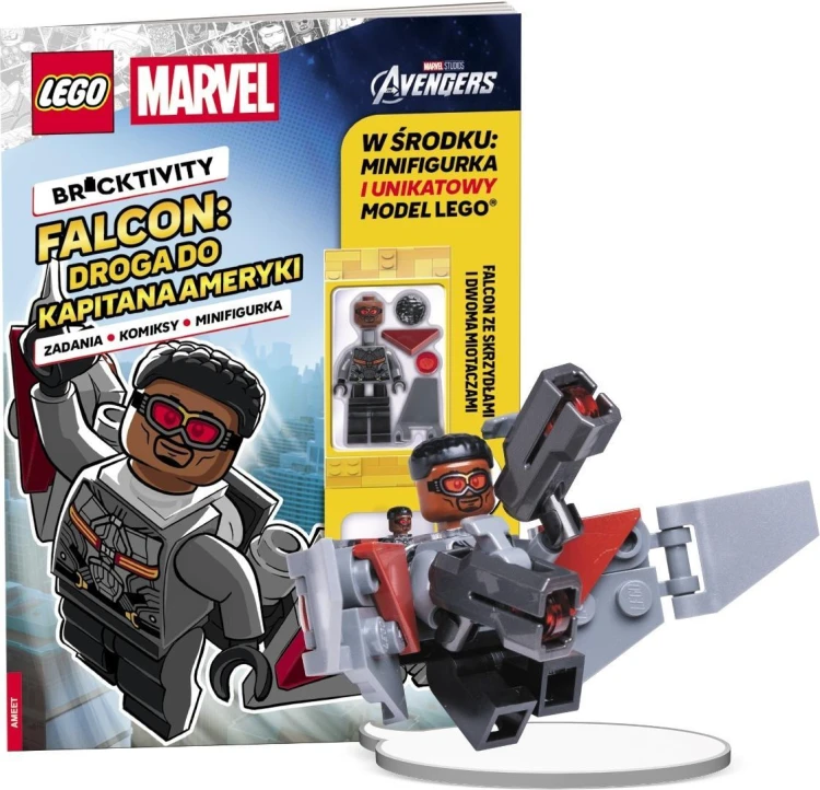 Lego Avengers. Falcon. Droga do Kapitana Ameryki