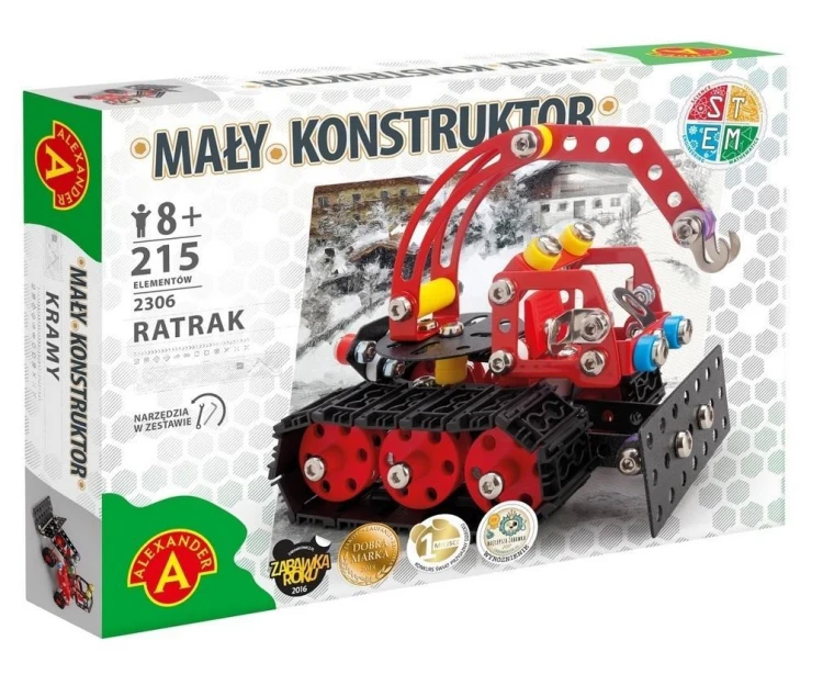 Mały Konstruktor - Ratrak ALEX, Alexander