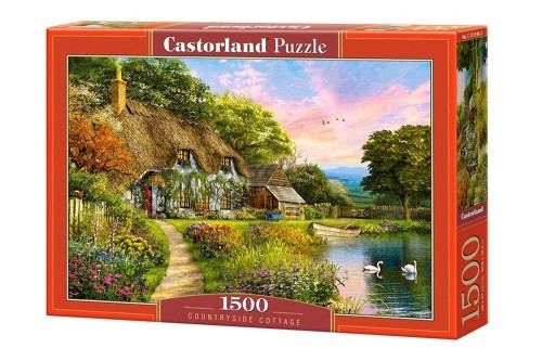 Puzzle 1500 Wiejski domek CASTOR, Castorland