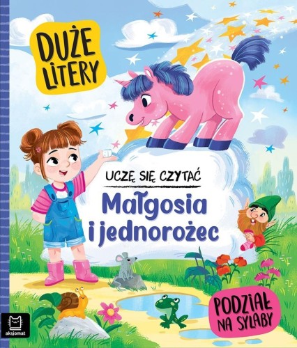 Uczę się czytać. Podział na sylaby. Małgosia i...