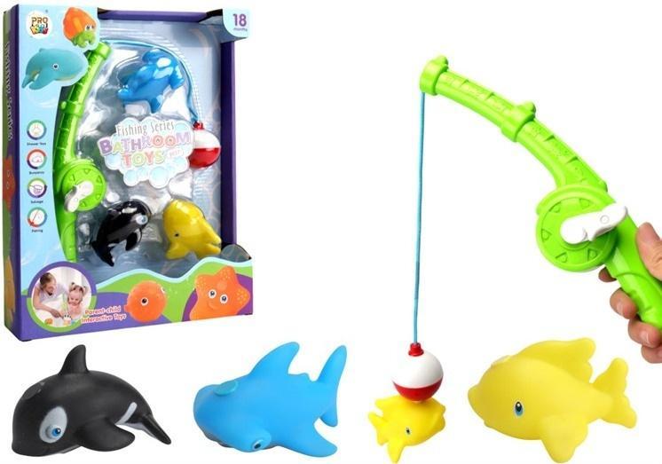 Zestaw do łowienia rybek z wędką, Pro Kids