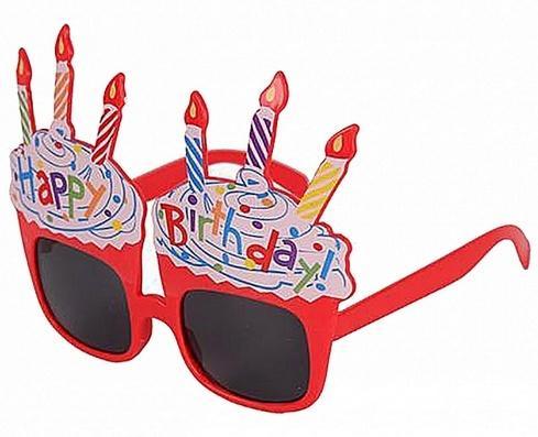 Okulary Happy Birthday PARTY GO