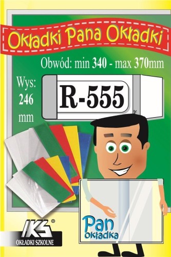 Okładka książkowa regulowana R555 (25szt) IKS, IKS