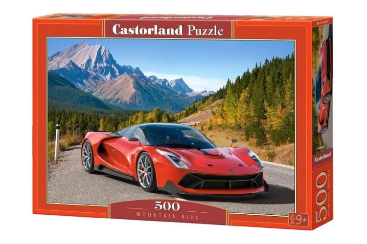 Puzzle 500 Mountain Ride CASTOR, Castorland