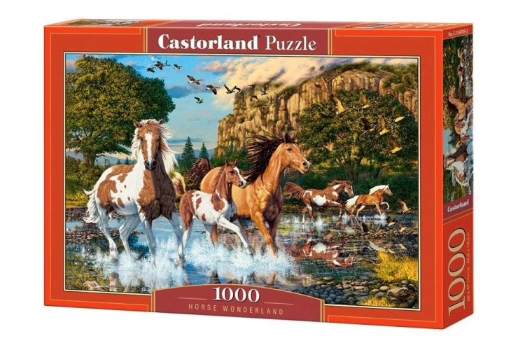 Puzzle 1000 Konie CASTOR, Castorland
