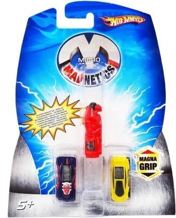Hot Wheels Micro Madnetics 3szt, Mattel
