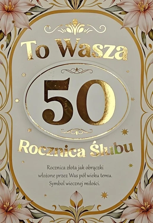 Karnet 3K Rocznica Ślubu