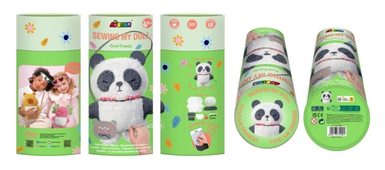 Uszyj własnego pluszaka - Cool panda, Avenir