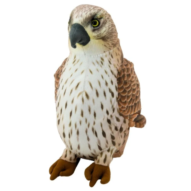 Maskotka Sokół wędrowny brązowy 30cm, Leantoys