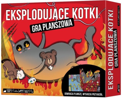 Eksplodujące Kotki: Gra planszowa REBEL, Rebel