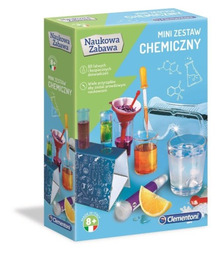 Naukowa zabawa. Mini zestaw chemiczny, Clementoni