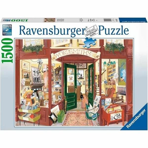 Puzzle 1500 Wordsmith's księgarnia, Ravensburger