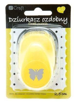 Dziurkacz ozdobny 2,5cm motyl, Dalprint