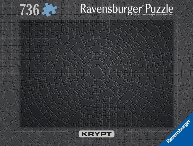 Puzzle 736 Krypt Czarne, Ravensburger