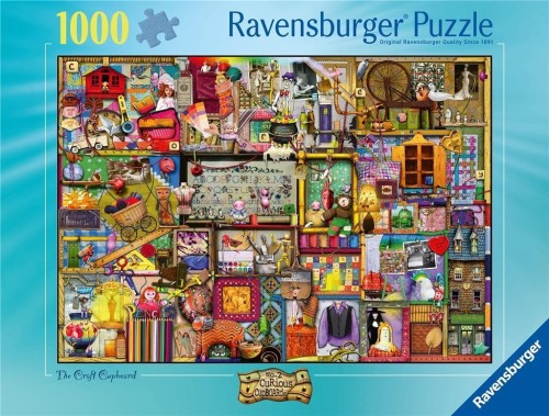 Puzzle 1000 Szafka z rękodziełem, Ravensburger