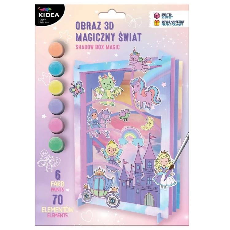 Obraz 3D magiczny świat KIDEA, DERFORM