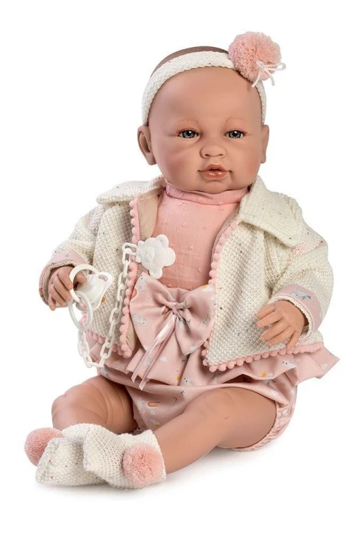 Lalka hiszpańska bobas Sara płacze i mówi 45cm