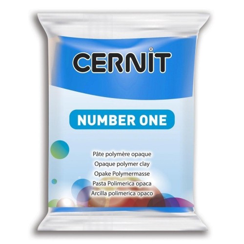 Modelina niebieska 56g, Cernit