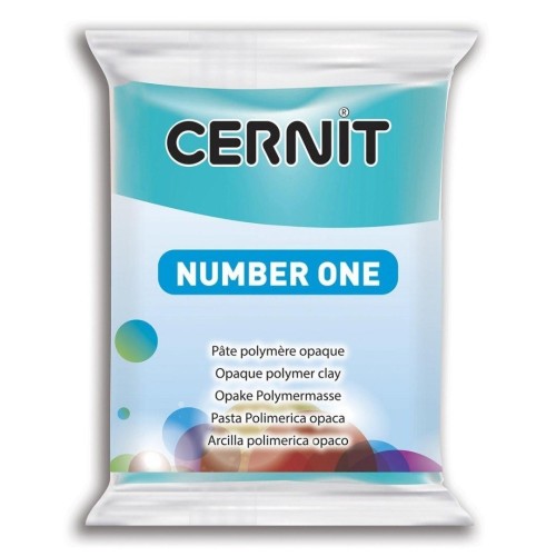 Modelina turkusowo niebieska 56g, Cernit