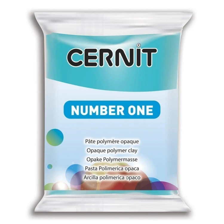 Modelina turkusowo niebieska 56g, Cernit