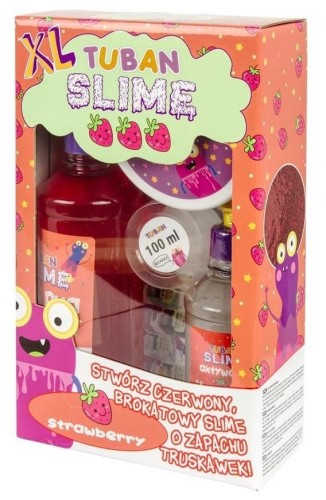 Zestaw Super Slime XL - Truskawka TUBAN, Tuban