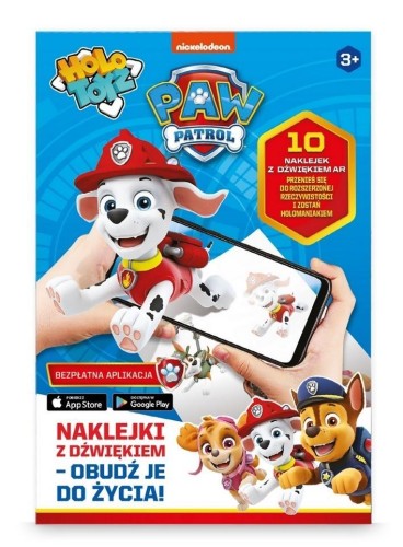 Naklejki dla dzieci AR Psi Patrol, HoloToyz