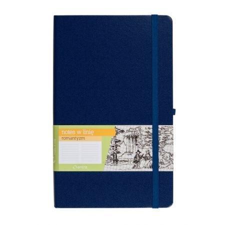 Notes A6 Linia Romantyzm Granat ANTRA, Antra